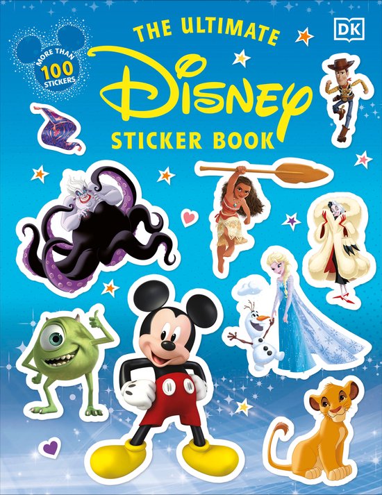 The Ultimate Disney Sticker Book - cover