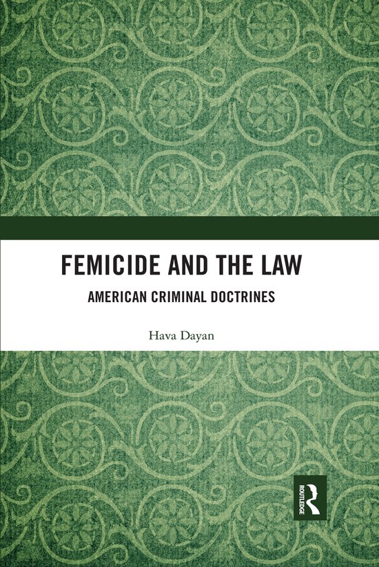 Femicide and the Law - cover