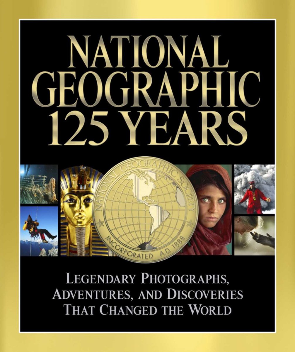 Omslag van National Geographic 125 Years
