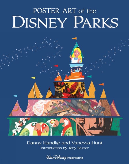 Poster Art Of The Disney Parks - cover