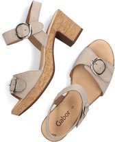 Gabor 764.1 Sandalen - Dames - Taupe - Maat 35,5