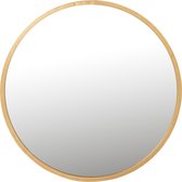 J-Line spiegel Mona Rond - ijzer/glas - goud - large