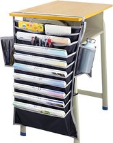 Bureauzijde opknoping tas nachtkastje opslag organizer multifunctionele boek plank rek voor thuis kantoor school Beside shelf