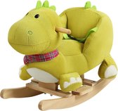 SureDeal® - Schommelstoel - Dino - Met Riem - 50kg Capaciteit - Kinderen - Wipstoel - Kinderstoel - Hobbelpaard - Baby - Speelgoed