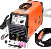 Hitbox - Koude - Tig Lasmachine - Lasmachine - TIG - 40W - 200A - Accessoires - Oranje