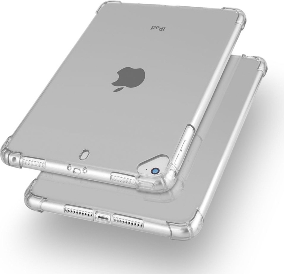 TPU Flex Bescherm-Cover Skin geschikt voor iPad Mini 4 - 5 Transparant