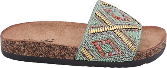 Dames sandalen - slippers - strand sandalen - collectie 2024 - ibiza look -