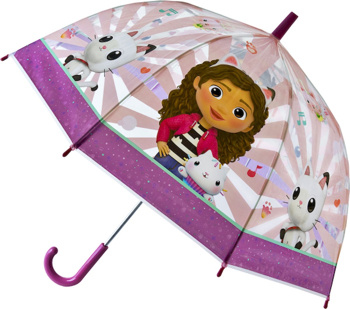 Gabbys Dollhouse Kinderparaplu 69 cm Paars