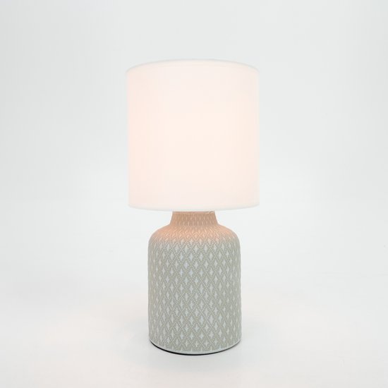 EGLO 97774 lampe de table E14 40 W LED Gris, Blanc