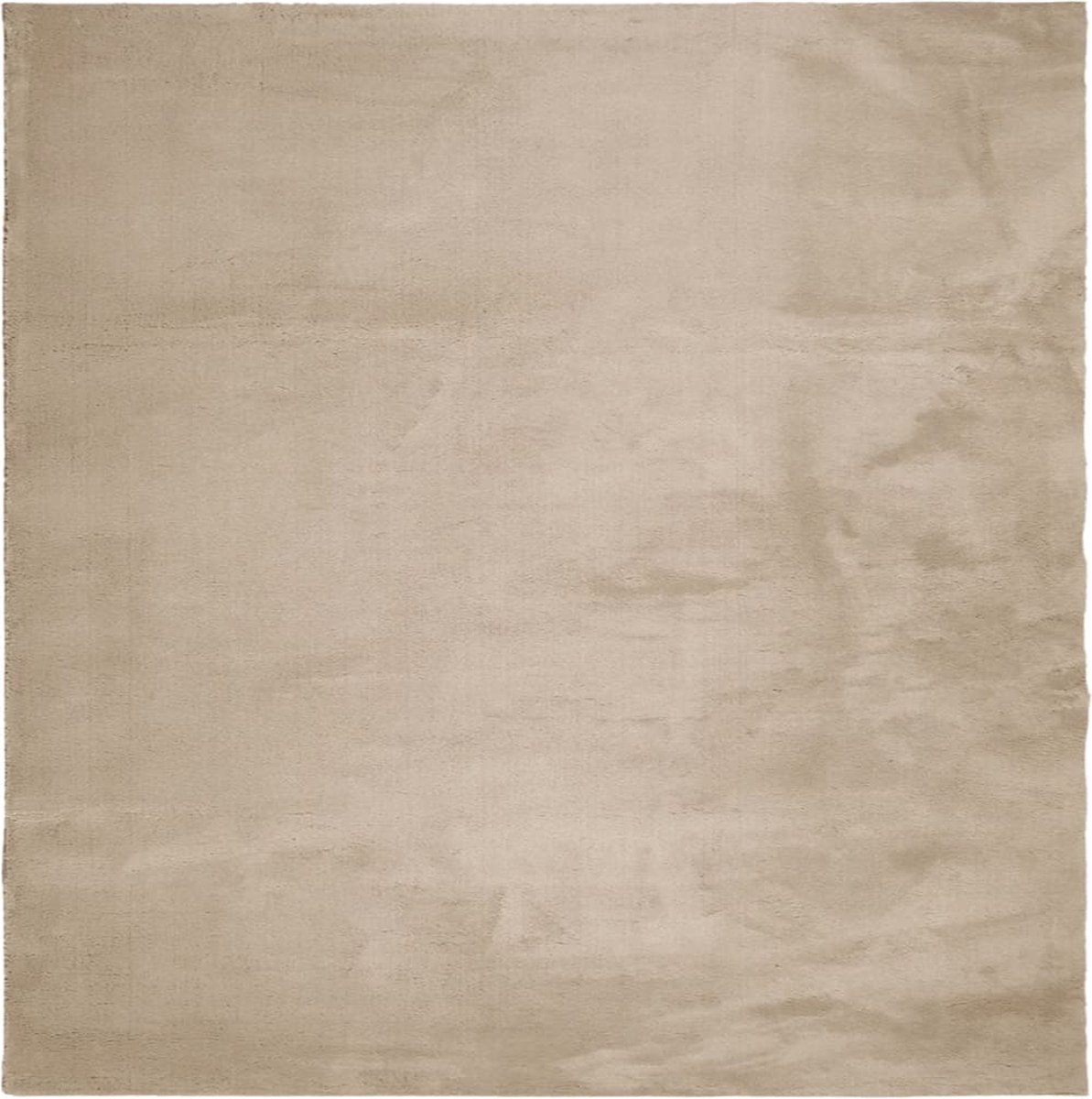 vidaXL Vloerkleed HUARTE laagpolig zacht wasbaar 140x200cm zandkleurig, foto 3