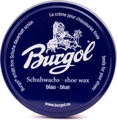 Burgol Shoe Wax - Schoenwax voor hoogglans en bescherming - 100ml - (045) Blauw