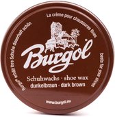 Burgol Shoe Wax - Schoenwax voor hoogglans en bescherming - 100ml - (037) Donkerbruin