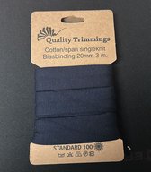 quality trimmings bieslint jersey navy