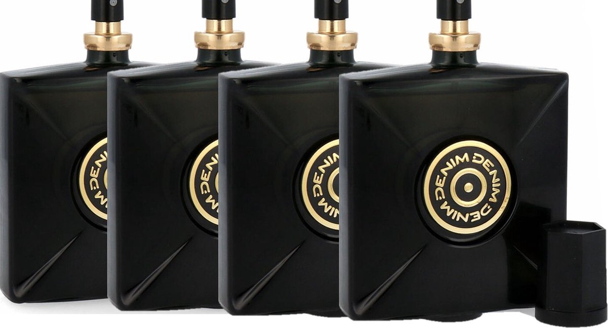 Goedkoopste Denim Black Eau de Toilette - Voordeelverpakking 4 x 100 ml
