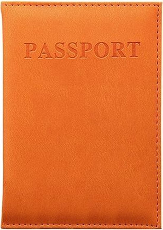 Knaak Oranje Paspoort Protector - Beschermhoes - Paspoorthouder - Cover - Mapje