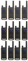 Set van 12 Motorola Talkabout T82 Extreme PMR446 Portofoons met headsets