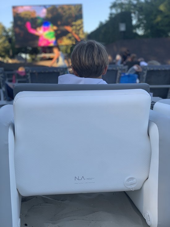 Nikki.Amsterdam - The.Seat - Opblaasbare Stoel - SupBoard Materiaal - Kampeerstoel - Strandstoel - Loungestoel - Set van 2 - Incl Outdoor Lounge Kussens - Incl pomp en handige opbergtas | van Nikki.Amsterdam — afbeelding 4