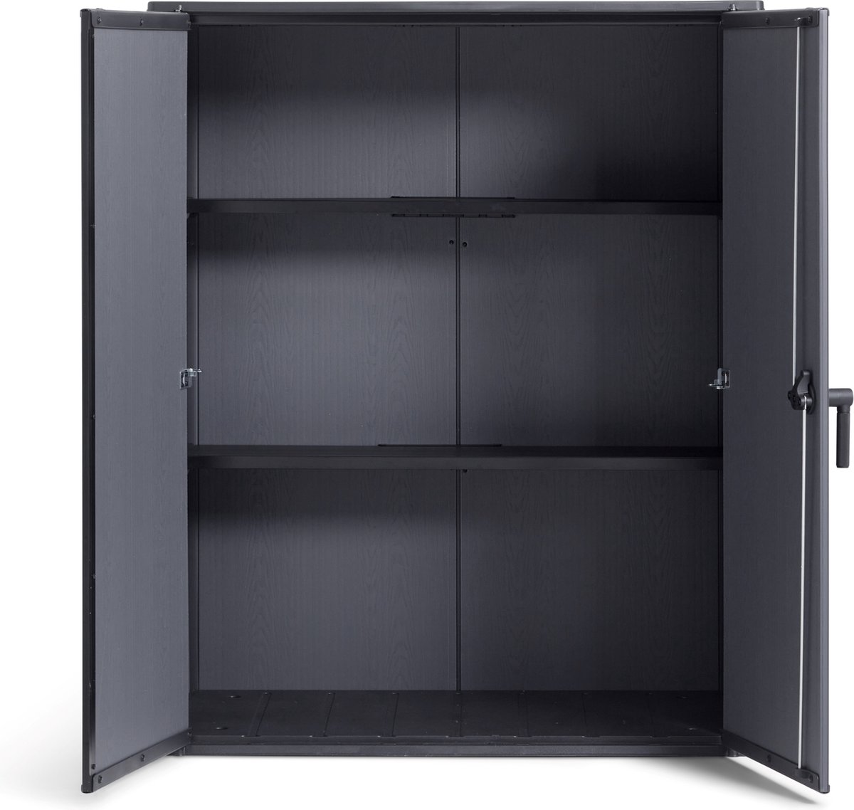 Keter Cortina Alto Tuinkast - 1400L - 140x73,6x170,4cm - Grijs