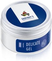 Shoeboy'S Delicate gel - Milde reinigende en verzorgende gel voor gevoelige leersoorten - 50ml