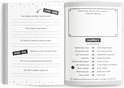 Open vriendenboek met pagina's 'Over ons', 'Over jou' en 'Dilemma's'.