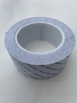 STOK zelfkl tape, PVC, wit/bl, (lxb) 33mx50mm, temp best 60\xb0C
