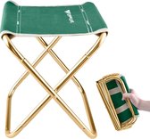 Opvouwbare campingkruk lichtgewicht draagbare viskruk met draagtas (groen) pop up stool