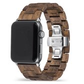 Apple Watch-bandje - Walnotenhout