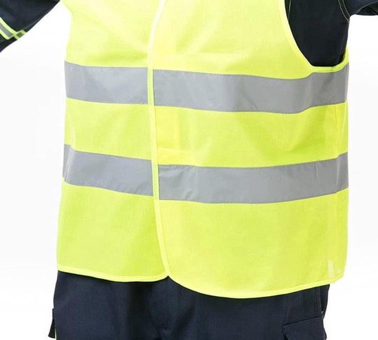 Doodadeals® - 2x Gilet de sécurité pour Adultes - Gilet de sécurité - Voiture - Gilets jaunes