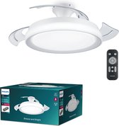 Philips Bliss LED-plafondlamp - met ventilator - wit