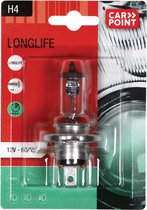 Ampoule Voiture Carpoint Longlife H4 12V 60/55W