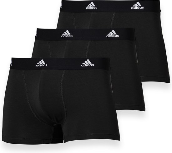 adidas Sportswear Active Flex Cotton Strakke Boxer - Heren - Zwart- 2XL