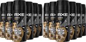 AXE Deodorant / Bodyspray - Collison Leather&Cookies - JUMBOPAK 12 x 150 ml