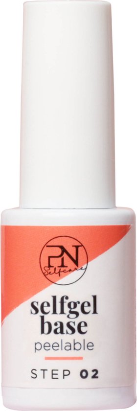 PN Selfcare - Peel Off Base Coat - Gellak - Vegan & Hema Vrij - Afpelbare Gelnagellak - Peel off Gel Nagellak - 6 ml