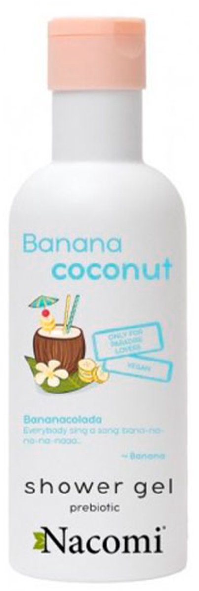 Nacomi Smoothing Shower Gel Banana Coconut 300ml.