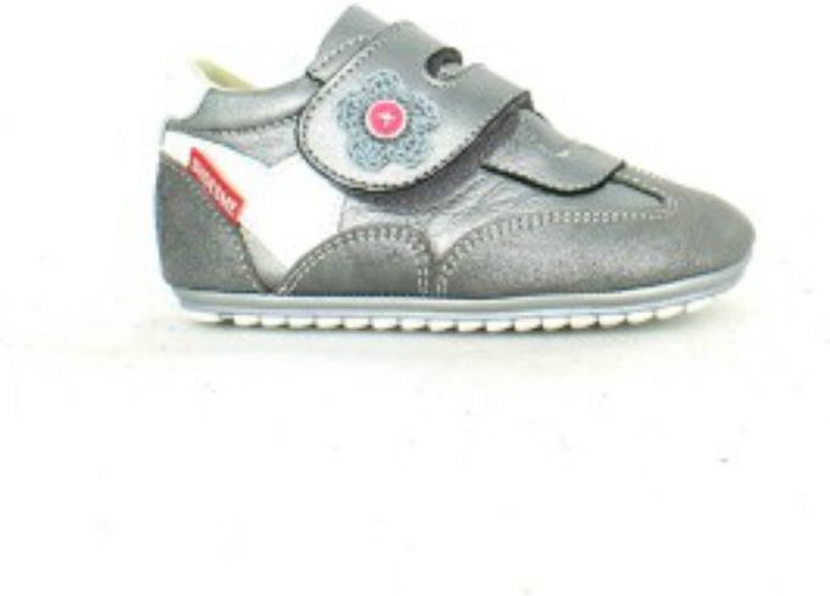 Automatisch kralen verbergen Shoesme babyschoentjes Smart zilver met klittenband | bol.com
