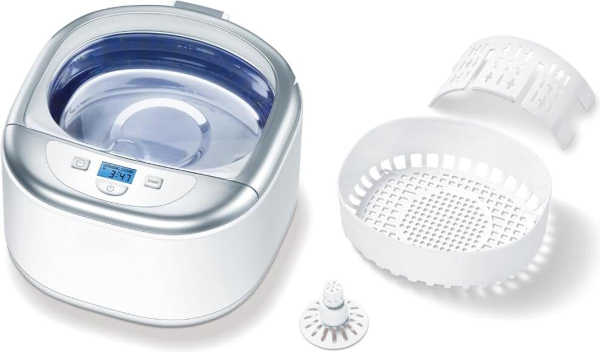 Sieraden Schoonmaken - Sieraden Reiniger - Juwelenreiniger - Sieraden Schoonmaken Apparaat - Ultrasonic Cleaner - Ultrasonic Reiniger