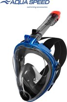 Aqua Speed SPECTRA 2.0 Snorkelmasker - Volgelaatmasker Volwassenen Breed Gezichtsveld 180 - S/M