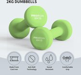 Neopreen Dumbbell Set 2kg - Ideaal voor Fitness en Spieropbouw dumbbell set