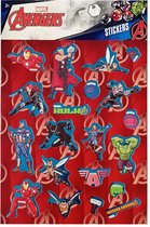Avengers marvel stickers - stikker - stikkers - kinderen - 6 vellen