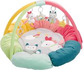 Baby Speelkleed Met Boog - Babyspeelgoed 0 Jaar - Kinderspeelgoed 1 Jaar - Speelmat - Babygym - Regenboog Kussen