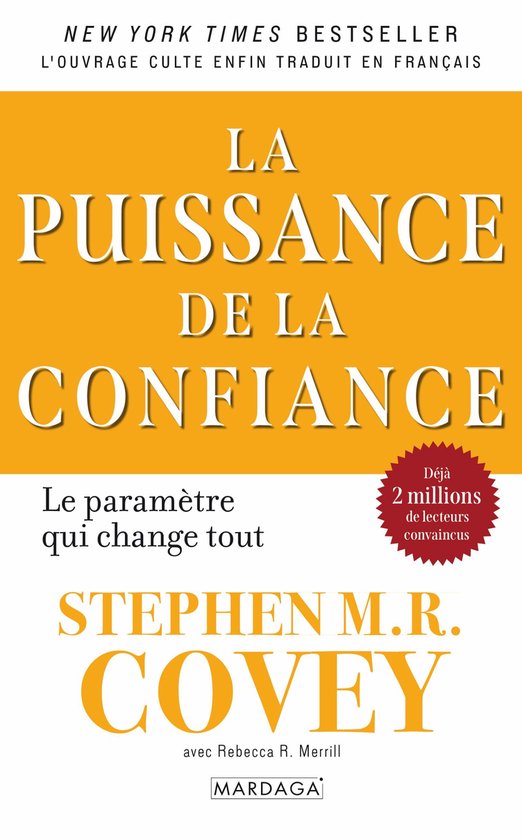 La puissance de la confiance - cover