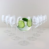 Verres à Gin Tonic OTIX - Set de 8 pièces - 620 ml - Verres en cristal - Verres à cocktail - Passent au lave-vaisselle