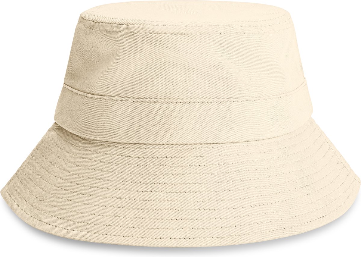 Lacuna | Witte Katoenen Bucket Hat