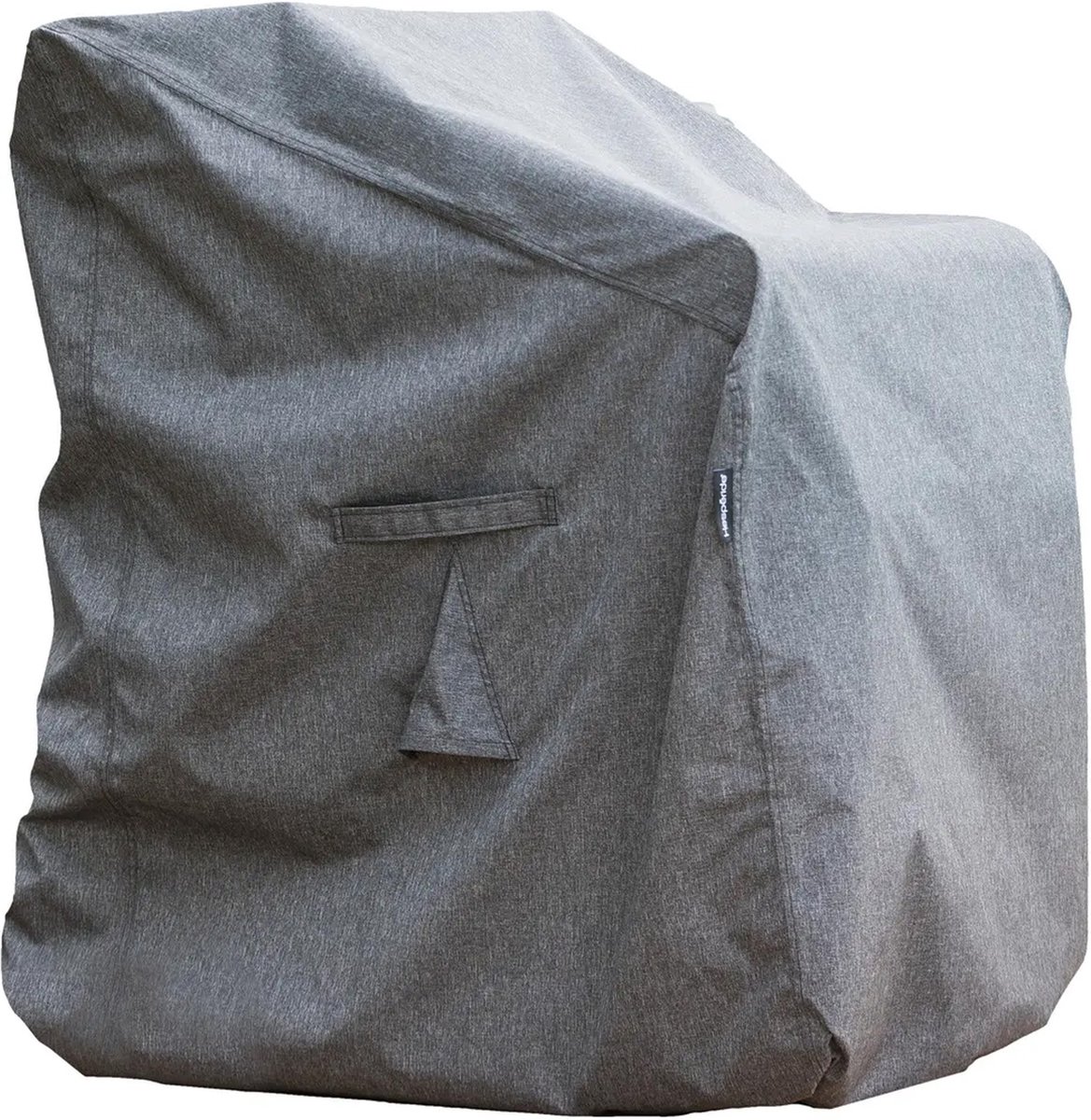 Hesperide Tuinstoelen Beschermhoes Hambo - grijs - polyester - waterafstotend - 70 x 70 x 120 cm