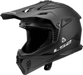 LS2 MX708 Fast II Solid Matt Black-06 S - Maat S - Helm