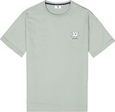 Garcia T-shirt T Shirt Met Print Q41004 6792 Light Sage Mannen Maat - M