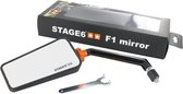 Spiegel Stage6 F1 Carbon (Mat) Links - brommer spiegel - scooter spiegels - motor spiegels