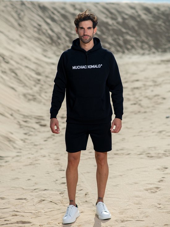 Muchachomalo Heren Hoodie - Zwart - Maat M - Mannen Trui