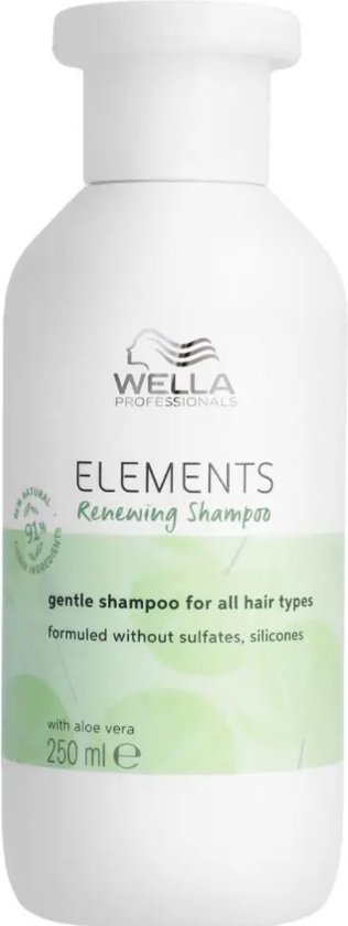 Wella Professionals - ELEMENTS - Elements Renewing Shampoo - Shampoo voor alle haartypes - 250ML