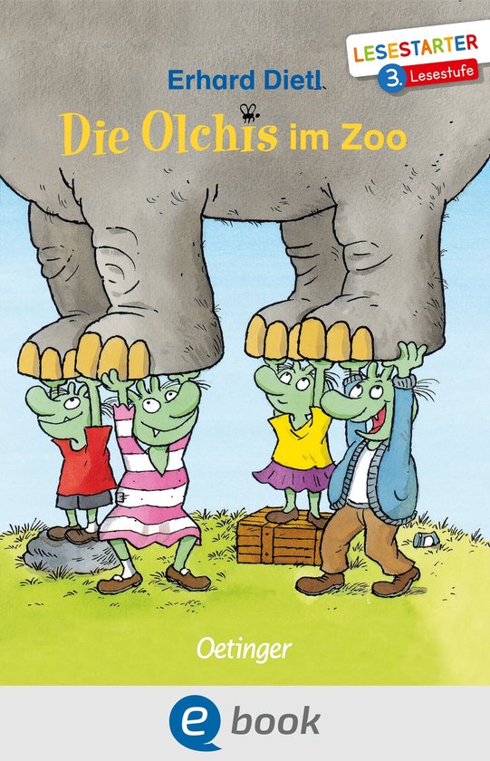 Lesestarter - Die Olchis im Zoo - cover